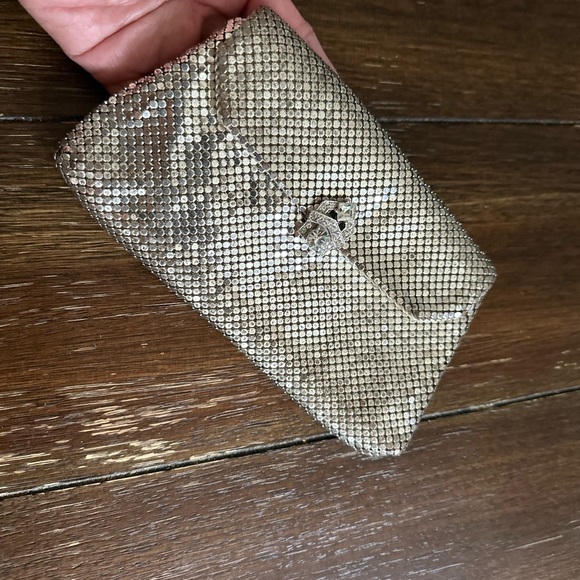 Whiting and Davis mesh rhinestone evening bag/clutch - Picture 8 of 13